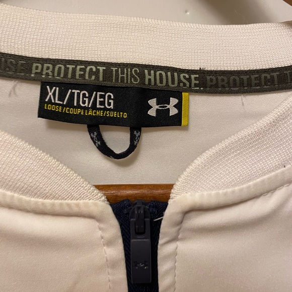 Auburn University Under Amour pull over wind breaker - Picture 4 of 7